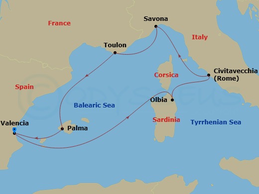 Cruise Map
