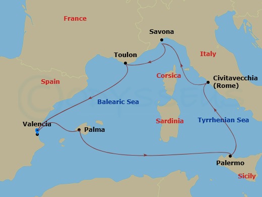 Cruise Map