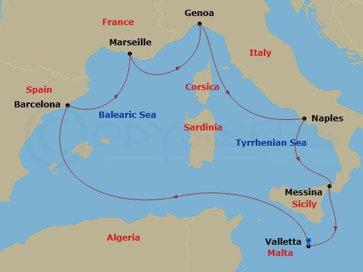 Cruise Map