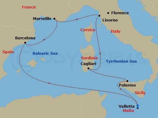 Cruise Map