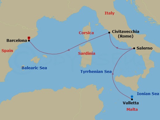 Cruise Map
