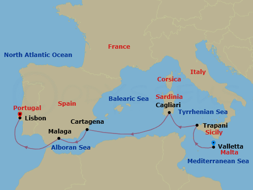 Cruise Map