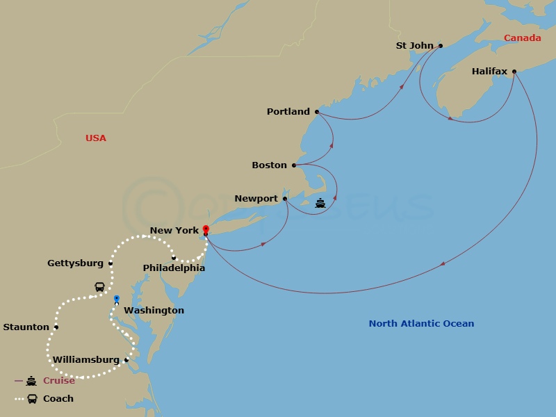 Cruise Map