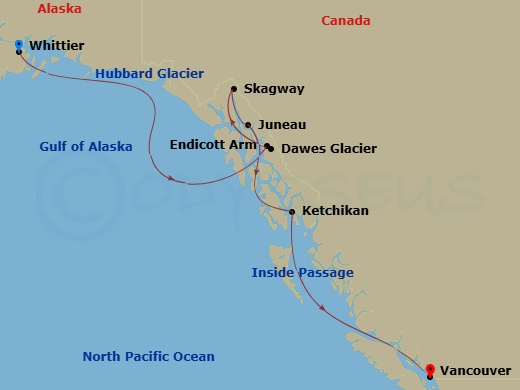 Cruise Map