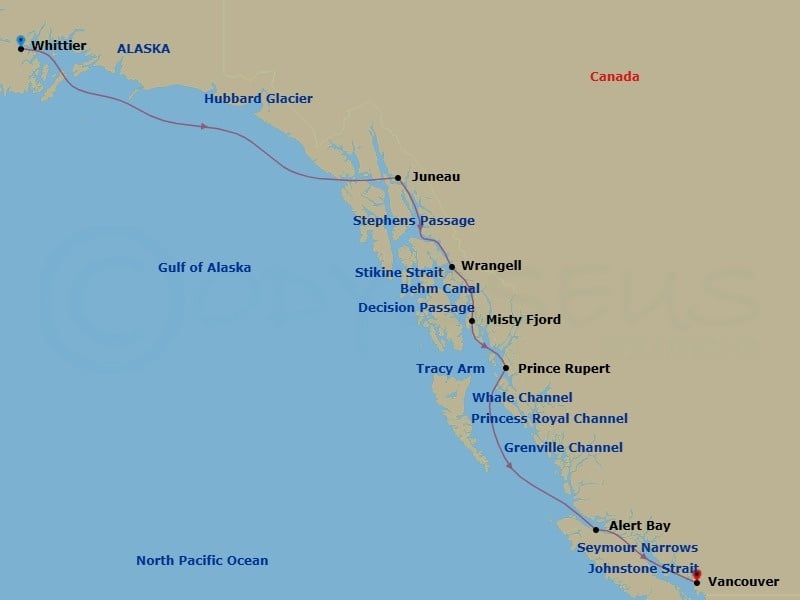 Cruise Map