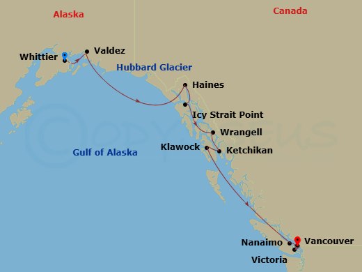 Cruise Map