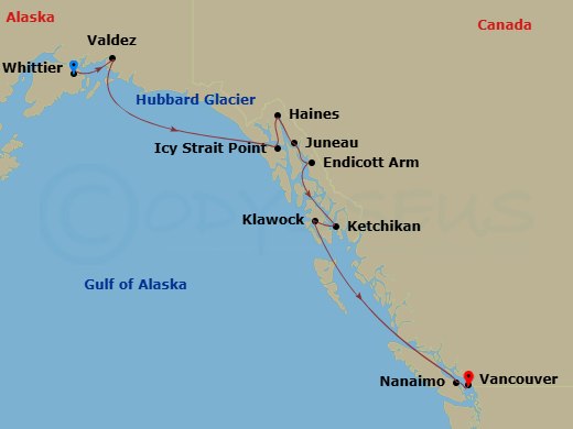Cruise Map