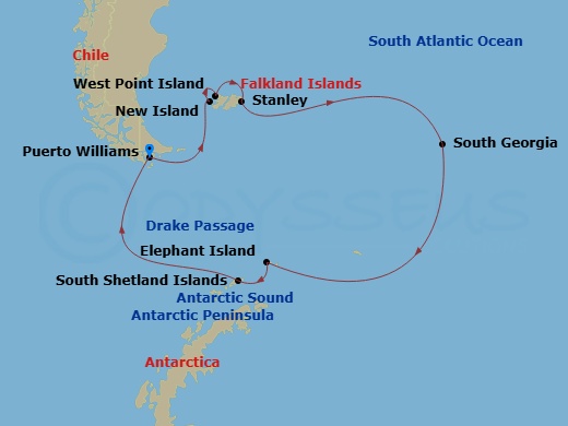 Cruise Map