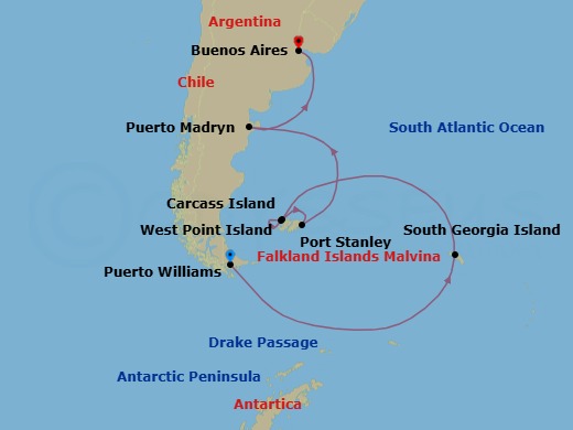 Cruise Map