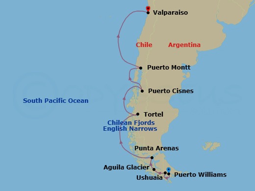 Cruise Map