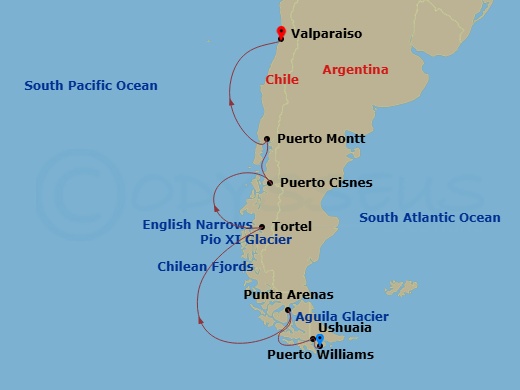 Cruise Map