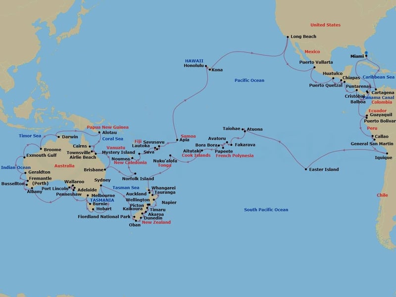 Cruise Map