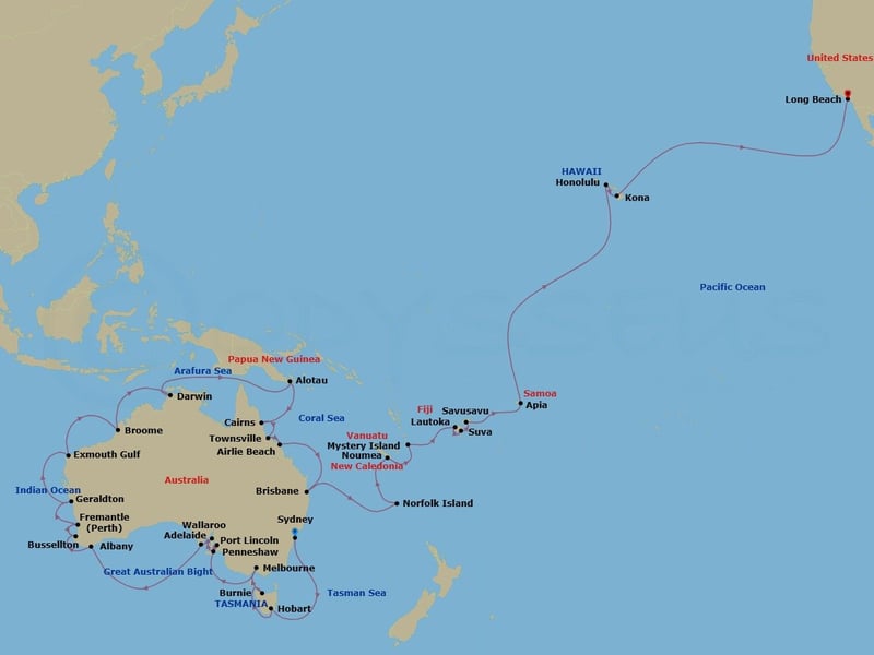 Cruise Map