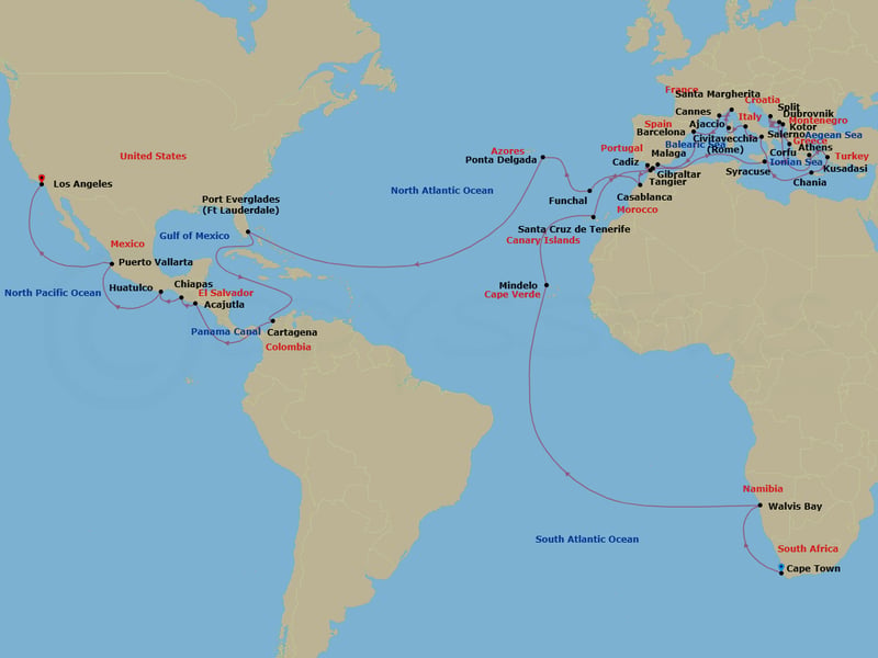 Cruise Map