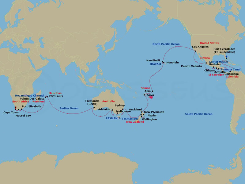 Cruise Map
