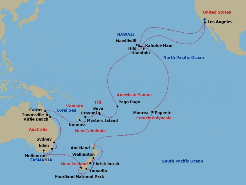 Cruise Map