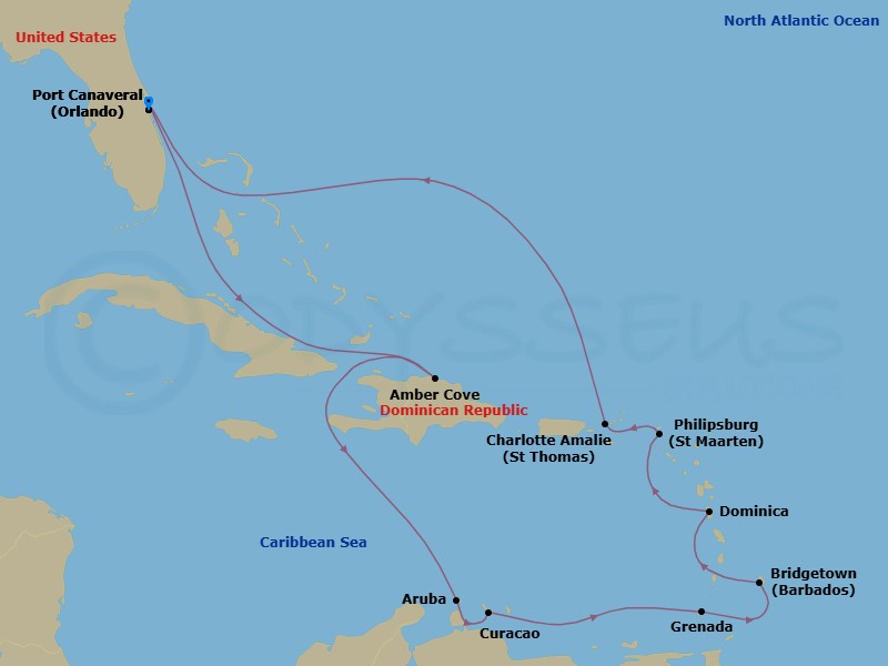 Cruise Map