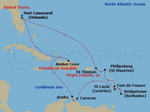 Cruise Map