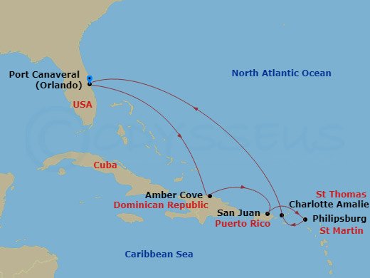 Cruise Map