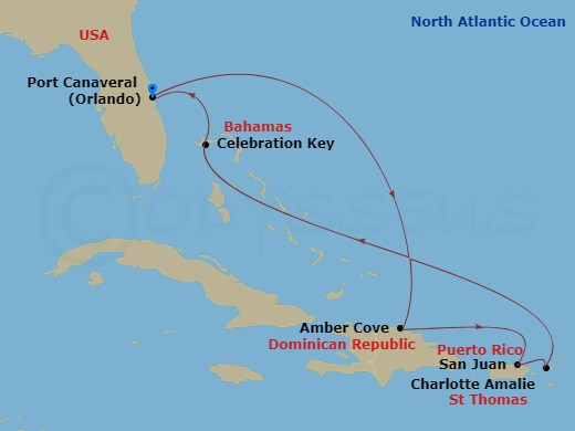 Cruise Map