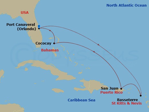 Cruise Map