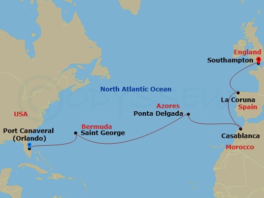 Cruise Map