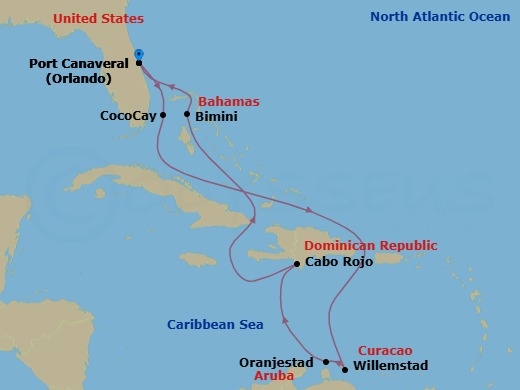 Cruise Map