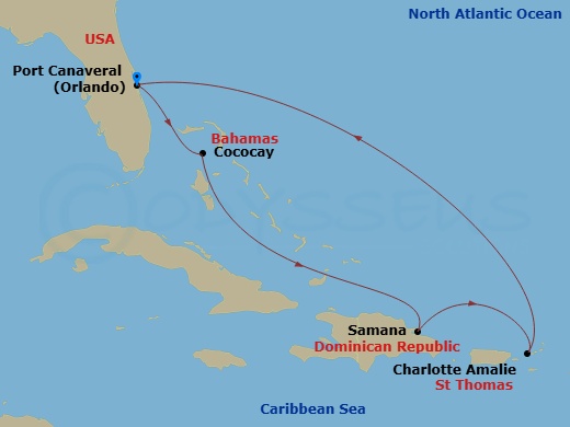 Cruise Map