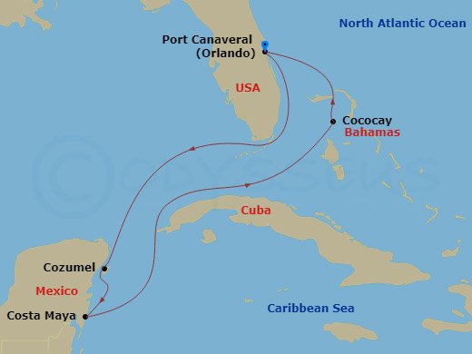 Cruise Map