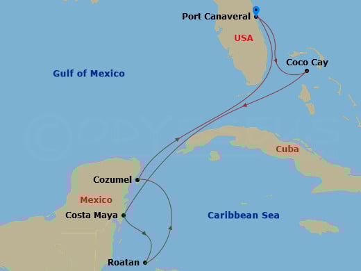 Cruise Map