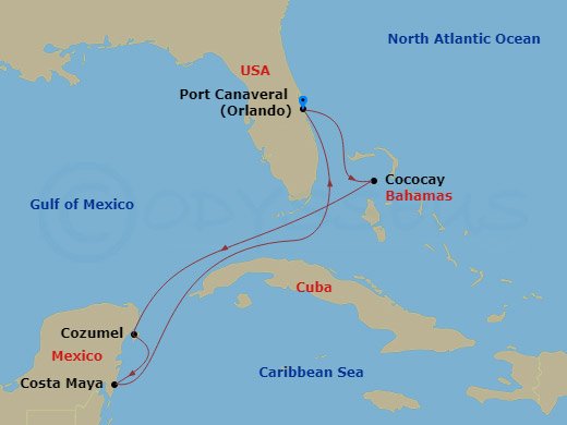 Cruise Map