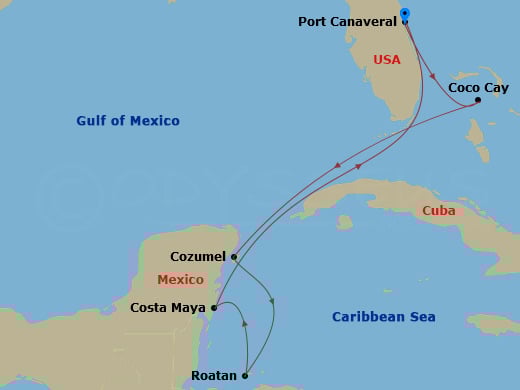 Cruise Map