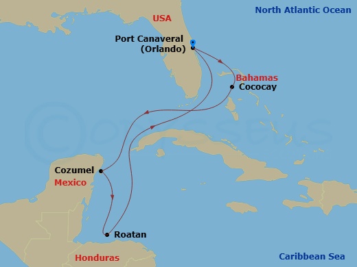 Cruise Map