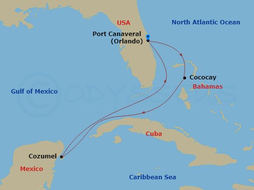 Cruise Map