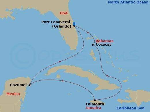 Cruise Map