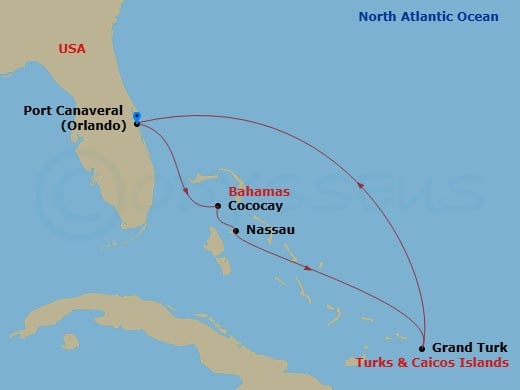 Cruise Map
