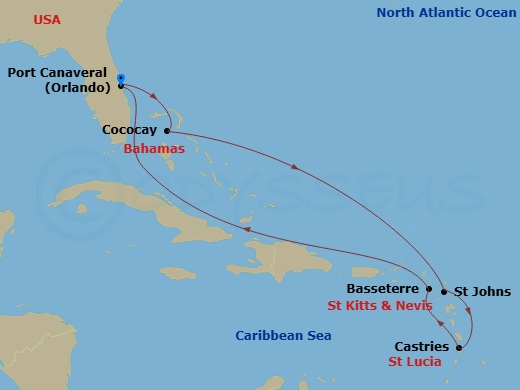 Cruise Map