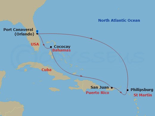 Cruise Map