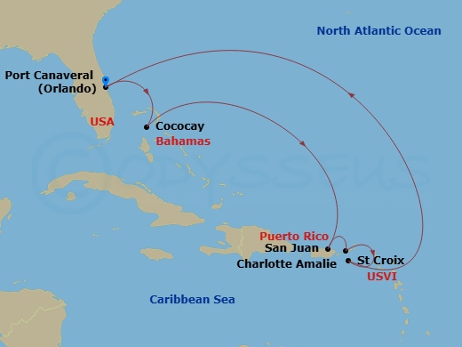 Cruise Map