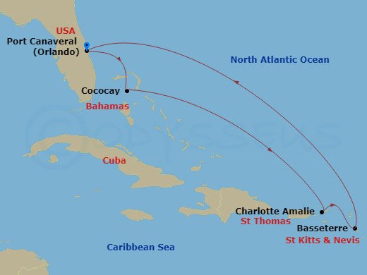 Cruise Map