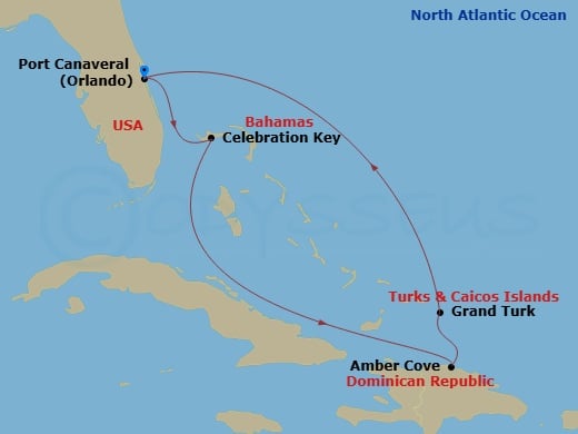 Cruise Map