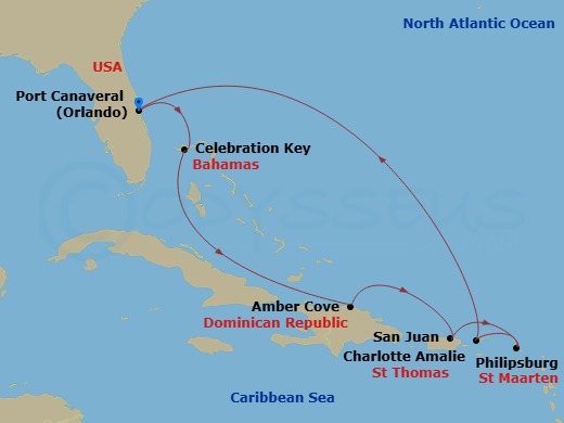 Cruise Map