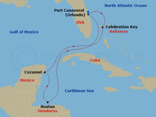 Cruise Map