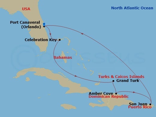 Cruise Map