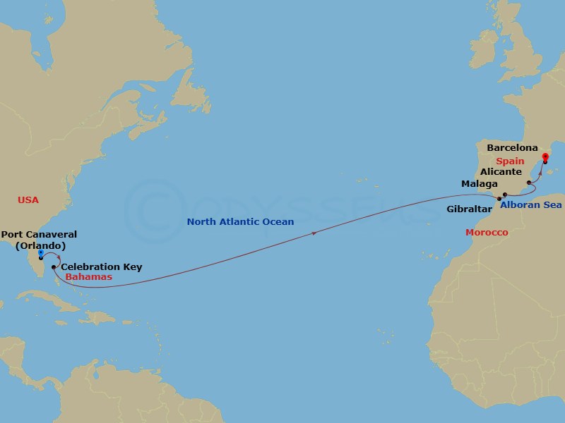 Cruise Map