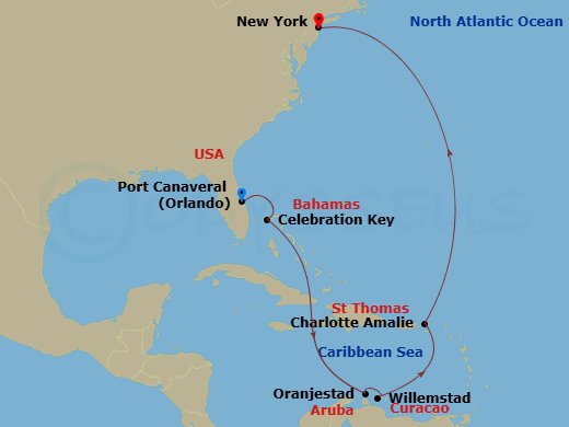 Cruise Map