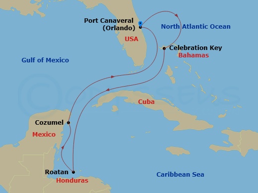 Cruise Map