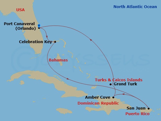 Cruise Map