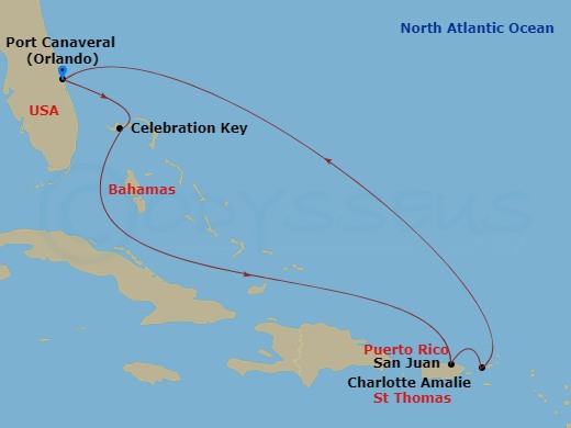 Cruise Map