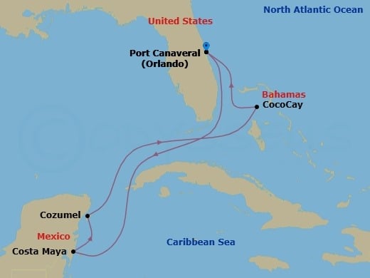 Cruise Map
